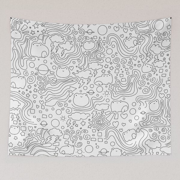 Item preview, Frog Pattern designed and sold by viv-trinh.