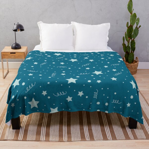Item preview, Christmas pattern with stars and confetti designed and sold by TheWalnut.