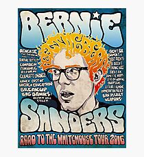 Lámina fotográfica Bernie Sanders Road to The Whitehouse Tour 2016