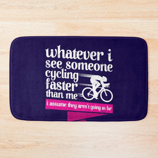 Item preview, Whenever I See Someone Cycling Faster Road Bike Funny Design designed and sold by trendyzcom.