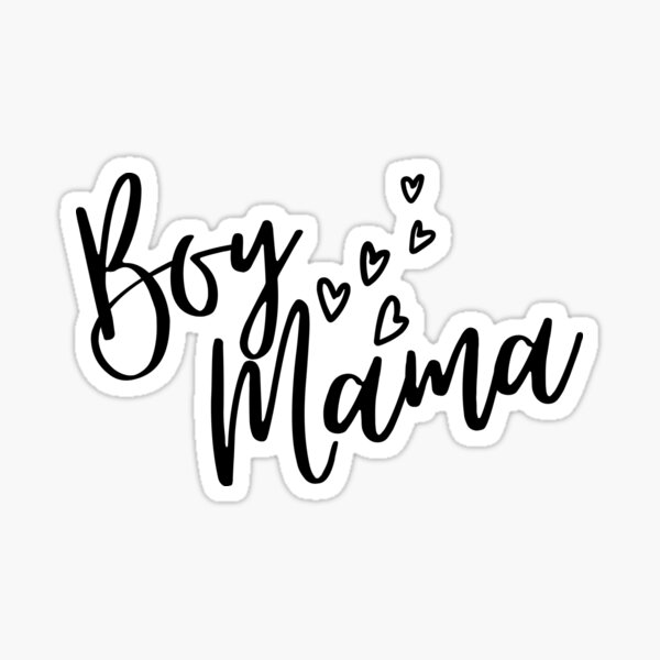 Our First Mothers Day Boy mama, boy mom ,Gift For Mom, Funny Mom Life ,Cute  Mom ,Mom ,Mothers Day Gifts Sticker for Sale by Artopea Studio