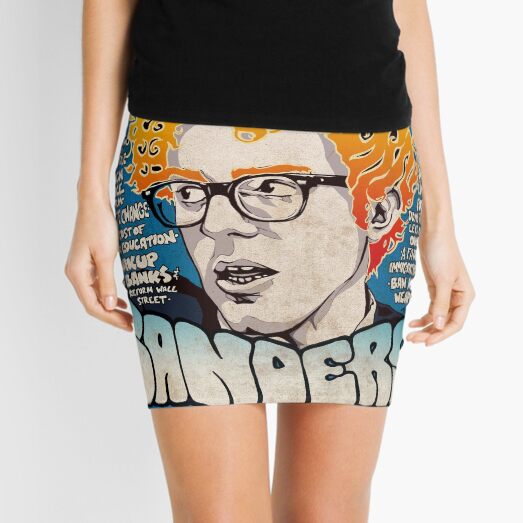 Bernie Sanders Road To The Whitehouse Tour 2016 Mini Skirt