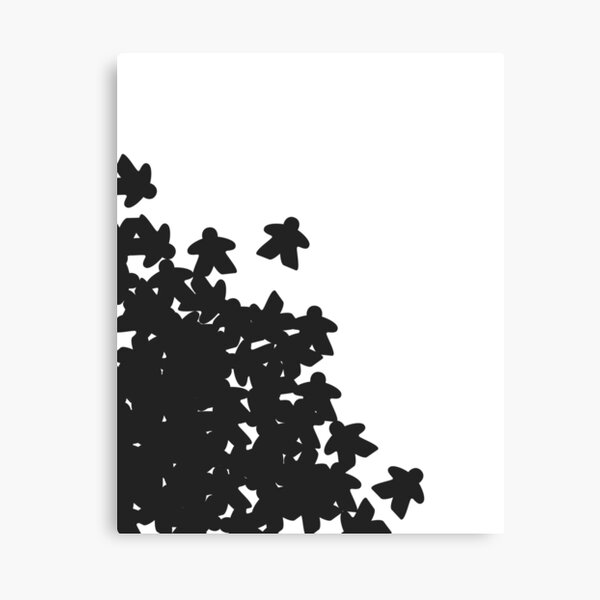 Meeple Avalanche Canvas Print