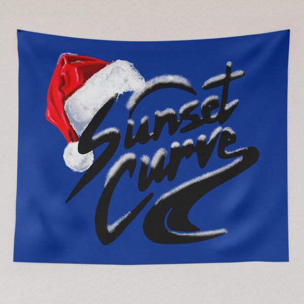 Item preview, Sunset Curve Christmas Santa  designed and sold by PG Illustration.