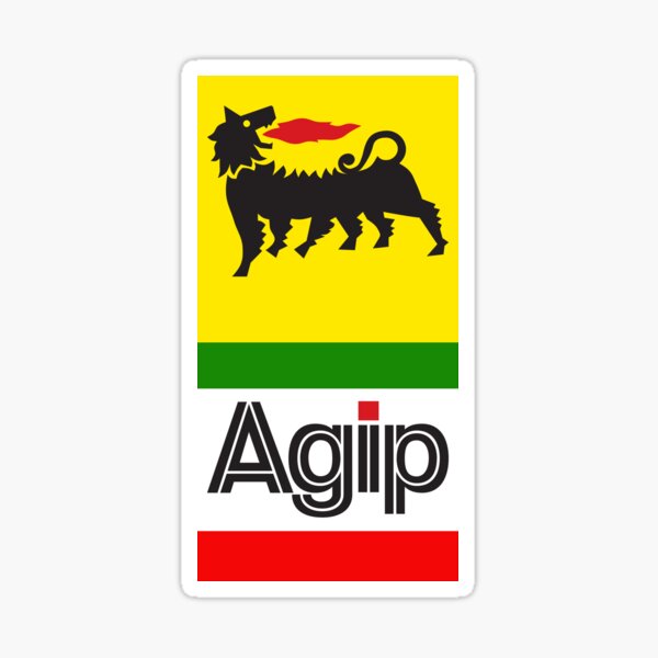 AGIP Sticker
