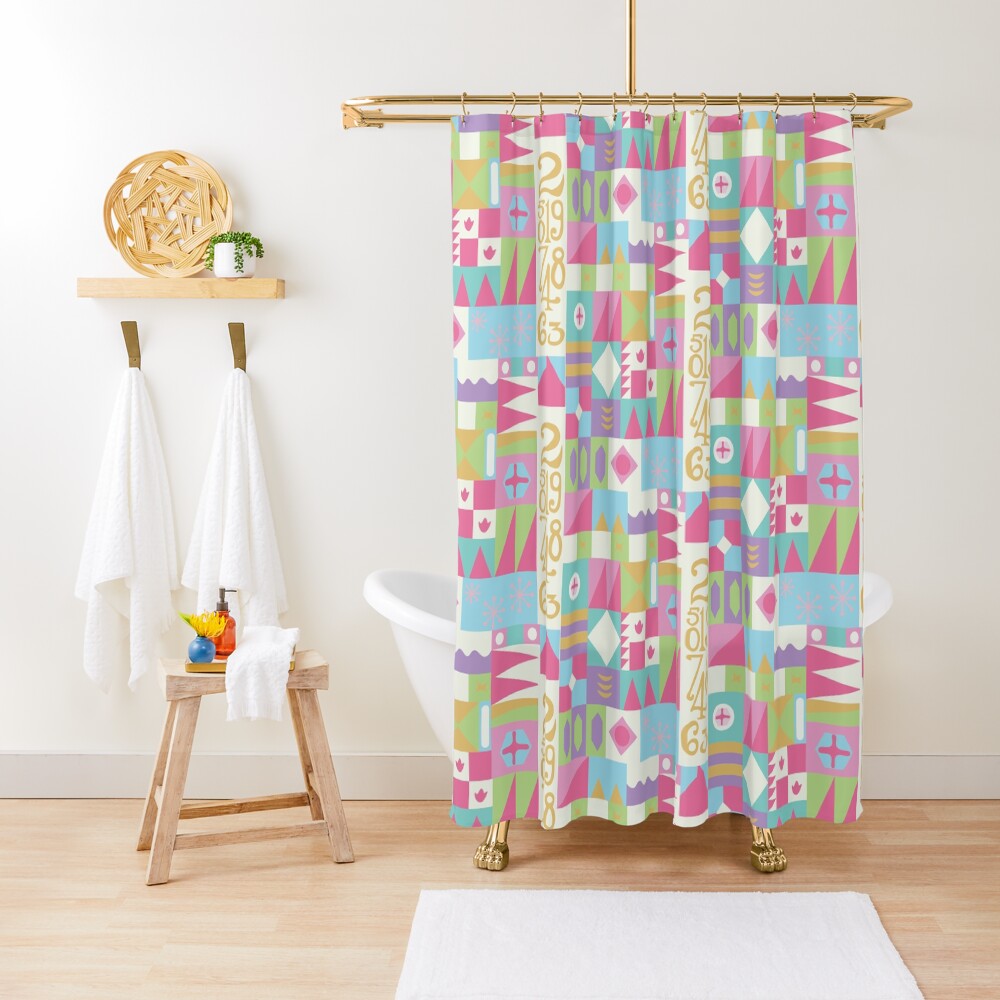 Small World Shower Curtain