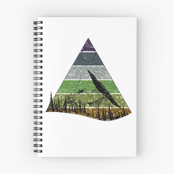 Item preview, retro mountain with sun designed and sold by designMarks.