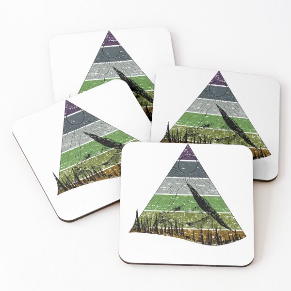 Item preview, retro mountain with sun designed and sold by designMarks.