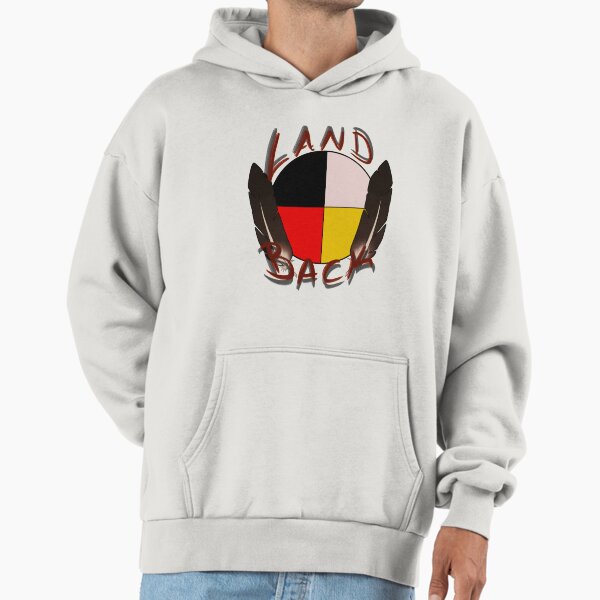 Land Back Premium Oversized Hoodie