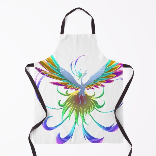 Item preview, Rainbow phoenix designed and sold by SabiBittnerArt.