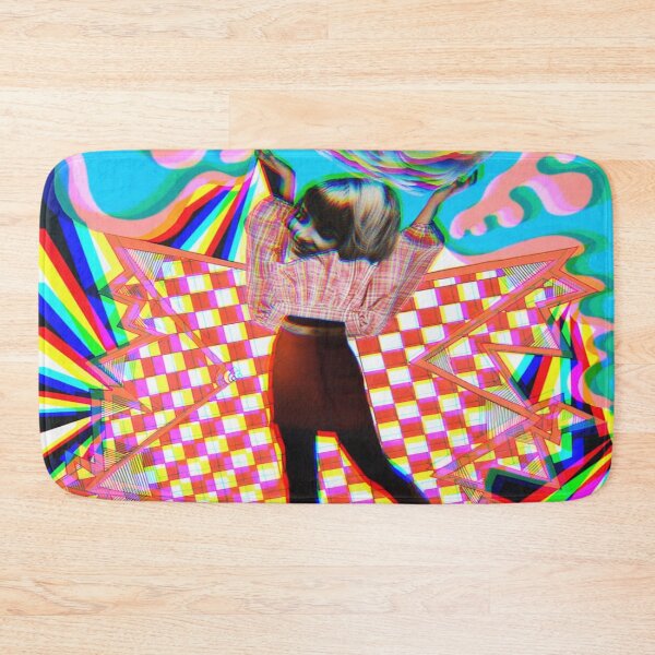 Item preview, Colorful Trippy Collage, Psychedelic Rave designed and sold by AnnaAndVibes.