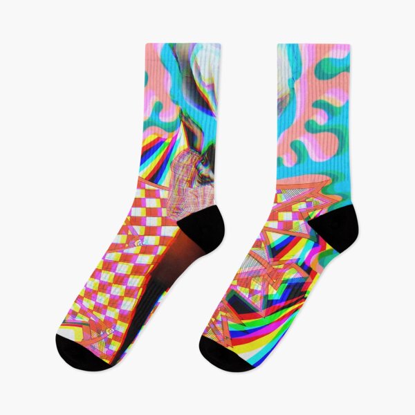 Item preview, Colorful Trippy Collage, Psychedelic Rave designed and sold by AnnaAndVibes.