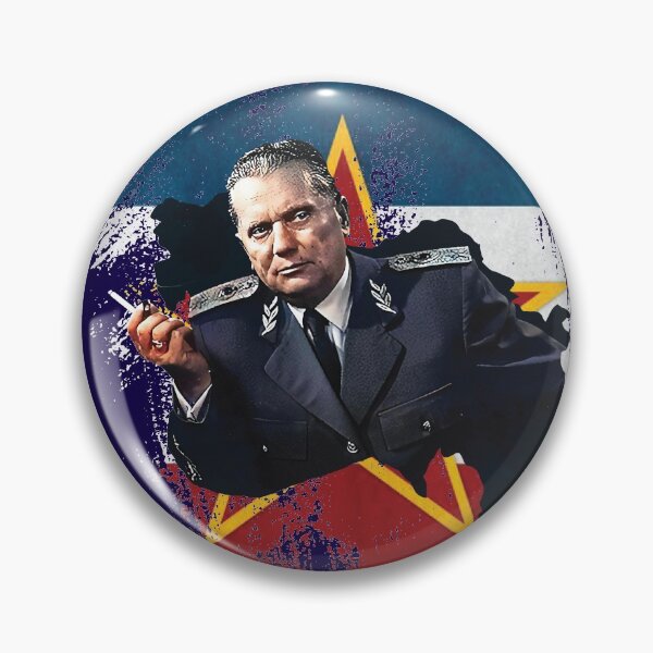 Item preview, Socialist Yugoslavian leader Josip Broz Tito designed and sold by ChatterFox.