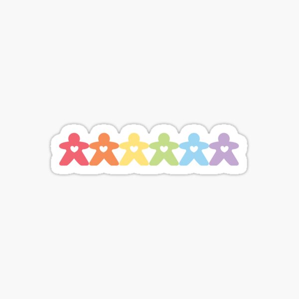 Board Game Love Sticker