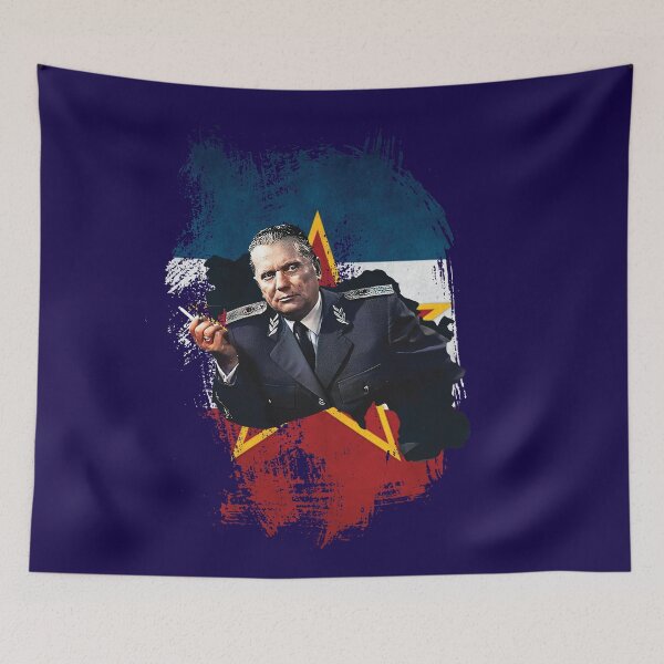 Item preview, Socialist Yugoslavian leader Josip Broz Tito designed and sold by ChatterFox.