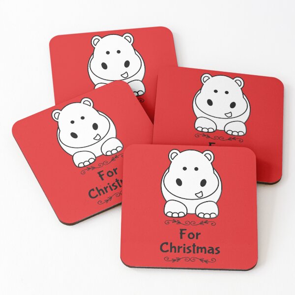 Item preview, I want a Hippo for Christmas designed and sold by LusterGirl.
