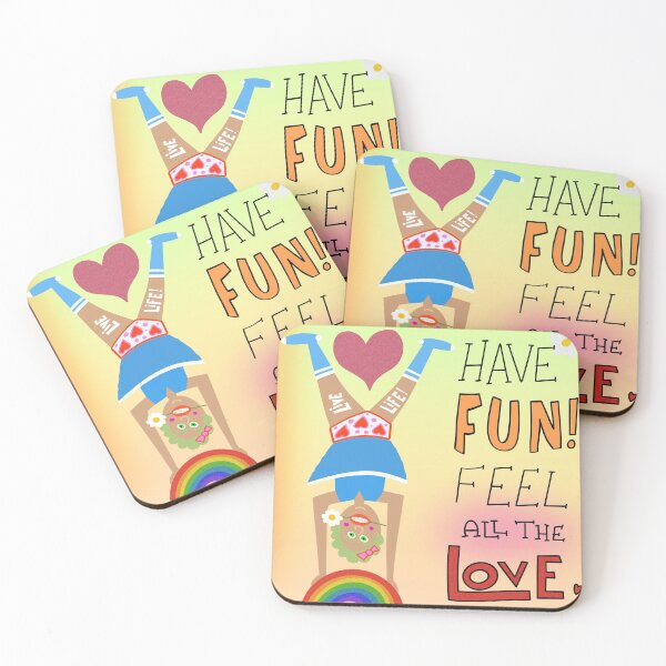 Item preview, Have Fun, Feel the Love designed and sold by OneBadArtist.