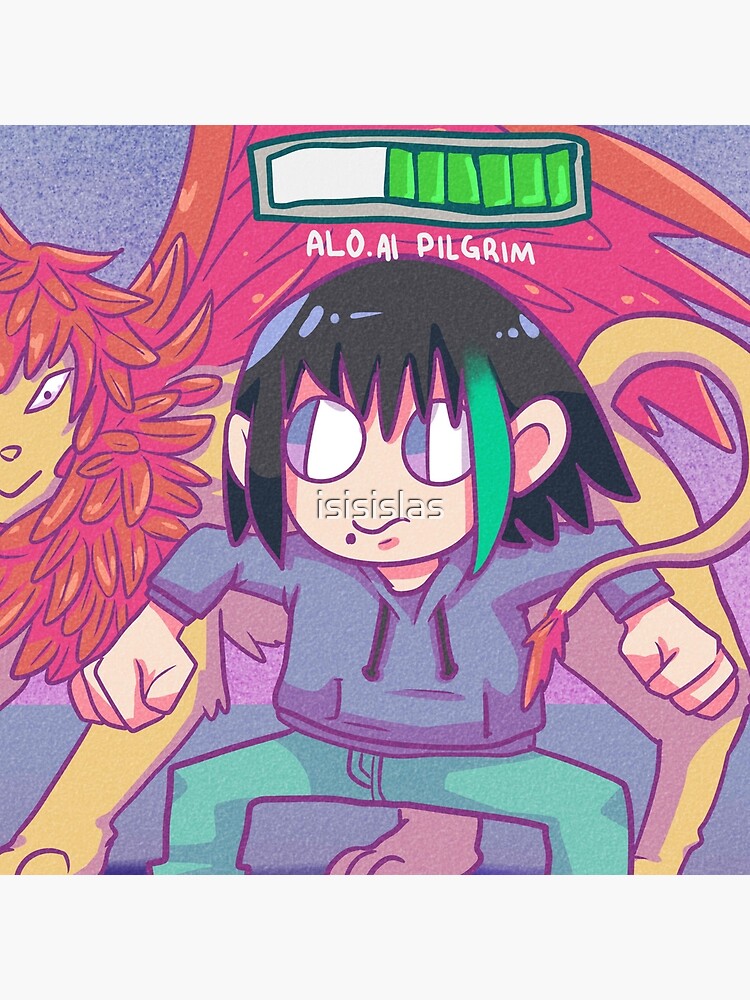 Thumbnail 4 of 4, Pillow, alo.ai adventures designed and sold by isisislas.