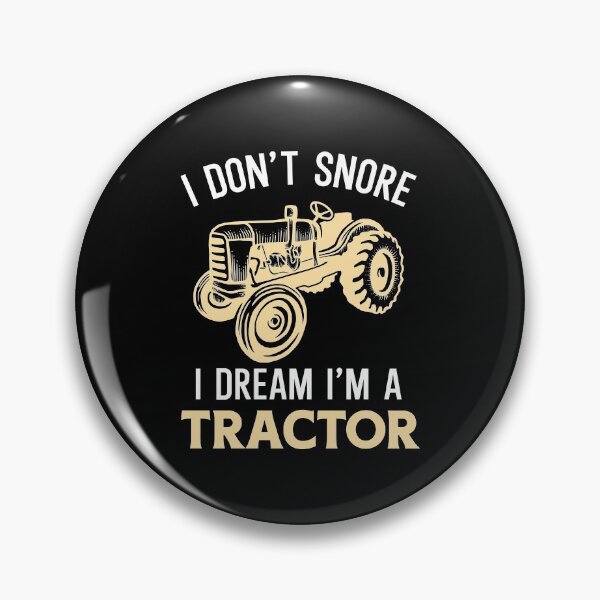Artikelvorschau, Ich schnarche nicht Ich träume, ich bin ein Traktor - lustiges Geschenk für Traktorliebhaber entworfen und verkauft von Artsy Apparels.