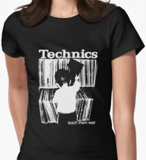 technics 1 Women's Fitted T-Shirt