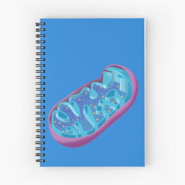 Item preview, Blue and Purple Mitochondrion, a Cell Organelle, Microbiology designed and sold by ScienceSource.