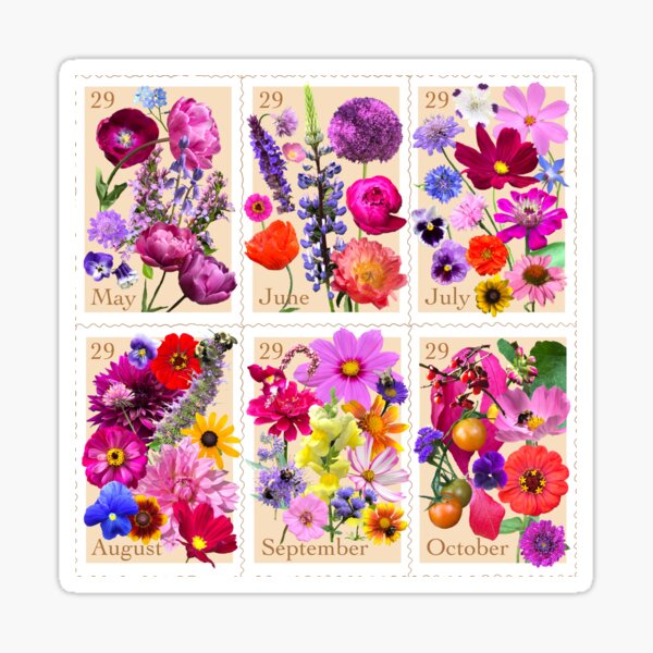 Letters from my Garden Sticker