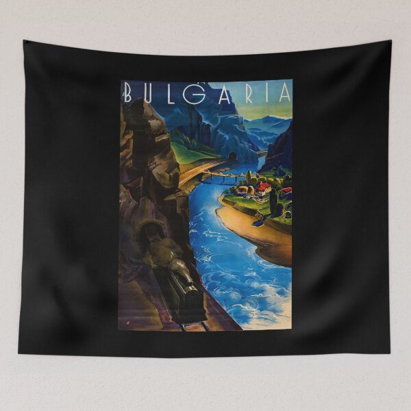 Item preview, retro Bulgaria designed and sold by CorasPosters.