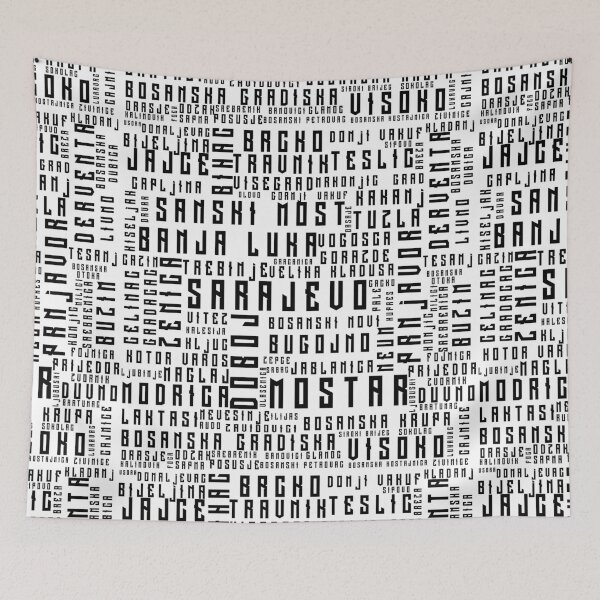 Item preview, Bosnia Gradovi designed and sold by iBalkan.