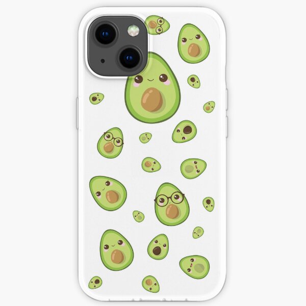 Cutest Avocado Ever iPhone Soft Case