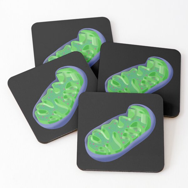 Item preview, Blue and Green Mitochondrion, a Cell Organelle, Microbiology designed and sold by ScienceSource.