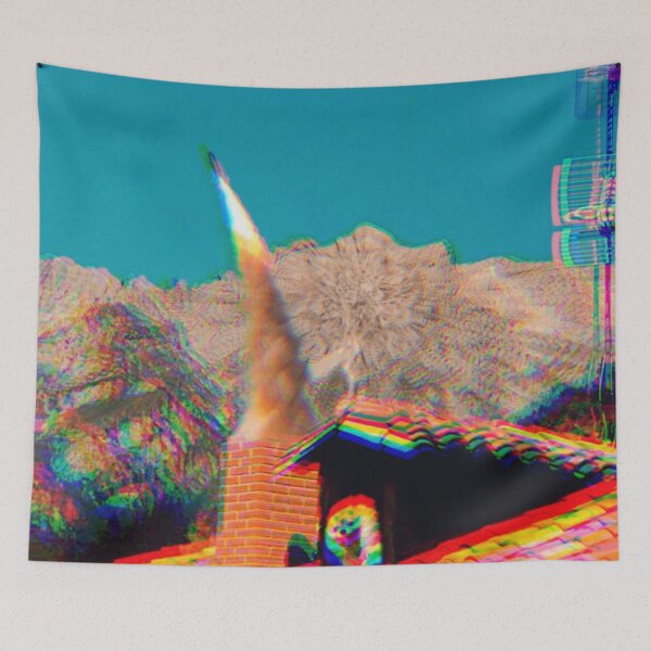 Item preview, Colorful Trippy Collage, Psychedelic Rave designed and sold by AnnaAndVibes.