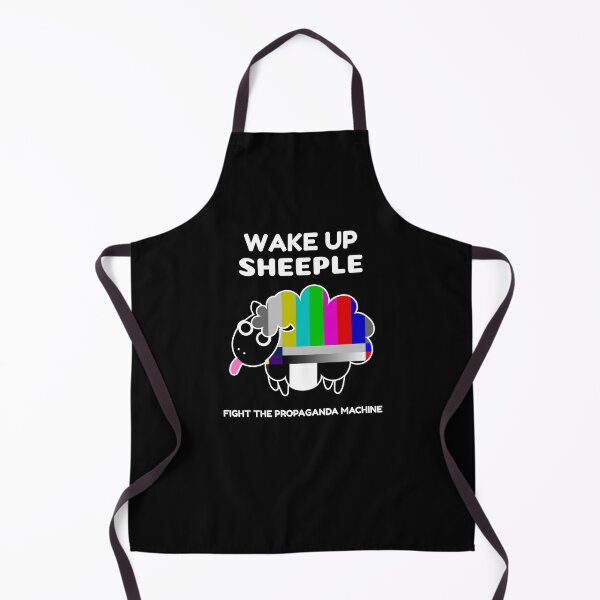 Item preview, You Are Not Immune To Propaganda – No Signal Sheeple Wake Up designed and sold by The Green Corner.