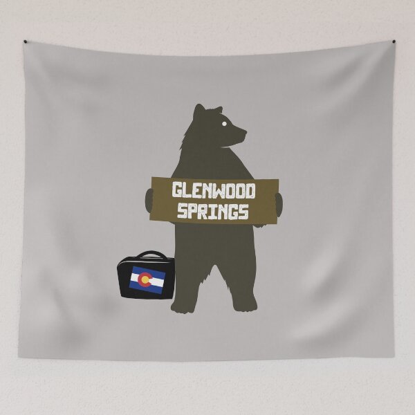 Item preview, Glenwood Springs Colorado CO Rocky Mountains Hitchhiking Black Bear designed and sold by palmettodigital.