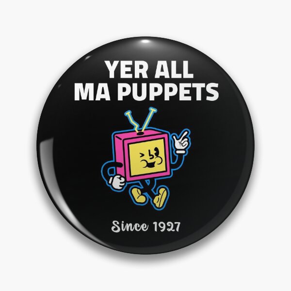 Item preview, You Are Not Immune To Propaganda – Rubber Hose Cartoon TV Puppets designed and sold by The Green Corner.