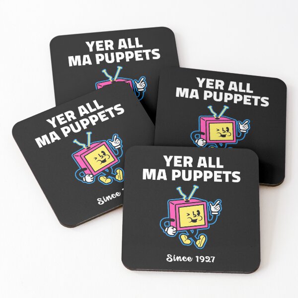 Item preview, You Are Not Immune To Propaganda – Rubber Hose Cartoon TV Puppets designed and sold by The Green Corner.