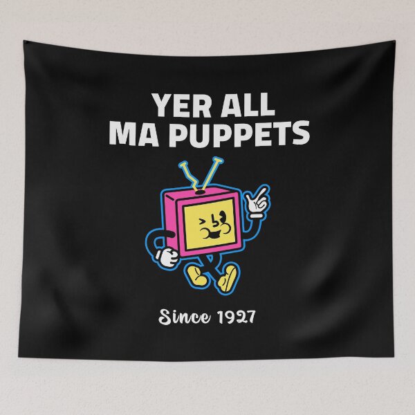 Item preview, You Are Not Immune To Propaganda – Rubber Hose Cartoon TV Puppets designed and sold by The Green Corner.