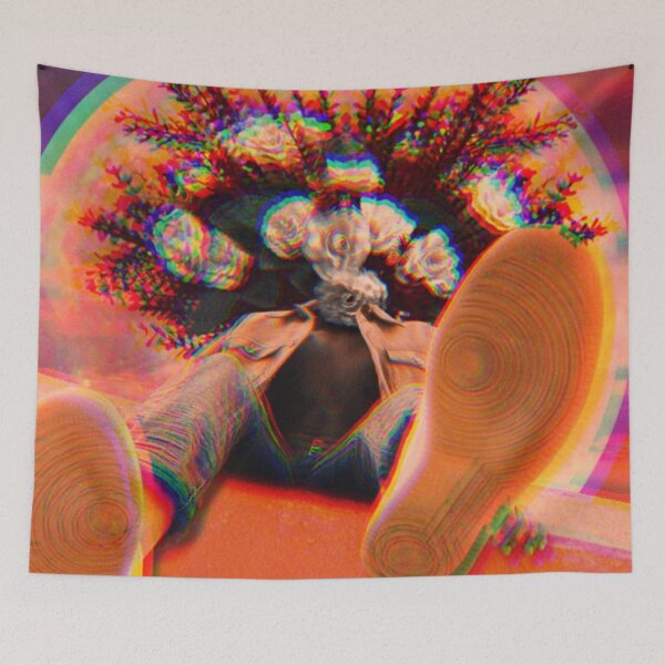 Item preview, Colorful Trippy Collage, Psychedelic Rave designed and sold by AnnaAndVibes.