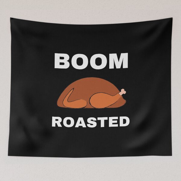 Item preview, Boom Roasted Funny Happy Turkey Day Sarcasm designed and sold by StudioTina.