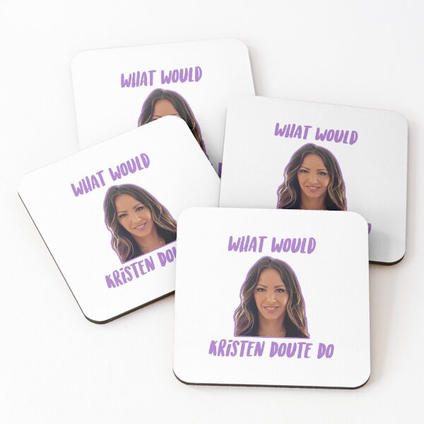 Item preview, What Would Kristen Doute Do - Funny Meme Quote Sticker Wine Moments Stassi Schroeder Lisa Vanderpump Bravo Real Housewives Merch Fan Art Christmas Present Gifts Tom Jax Brittany Season Birthday Book designed and sold by qualityprinting.