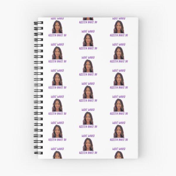 Item preview, ¿Qué haría Kristen Doute? - Cita divertida de memes, calcomanías, momentos de vino, Stassi Schroeder, Lisa Vanderpump, Bravo, productos de Real Housewives, arte de fan, regalos de Navidad, Tom, Jax, Brittany, temporada, libro de cumpleaños designed and sold by qualityprinting.