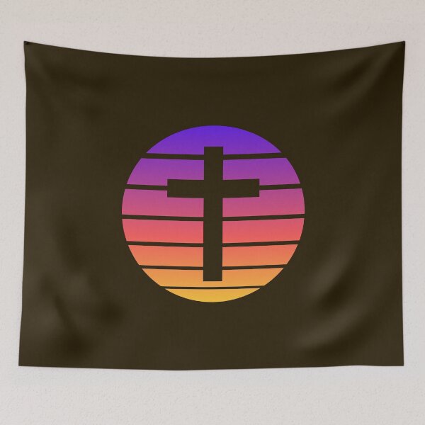 Item preview, Sunset Christian Cross designed and sold by EverLife.