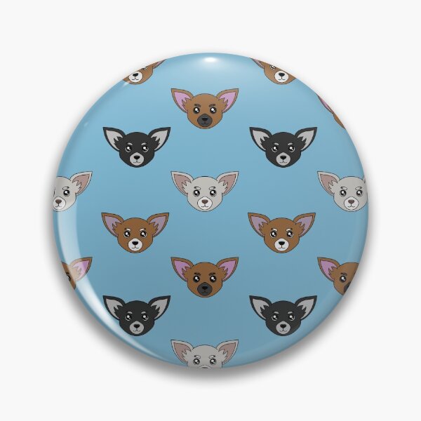 Item preview, Chihuahua Pattern~Blue designed and sold by Billyboymiki.
