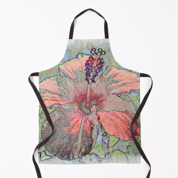Item preview, Hibiscus drawing designed and sold by Magileo.
