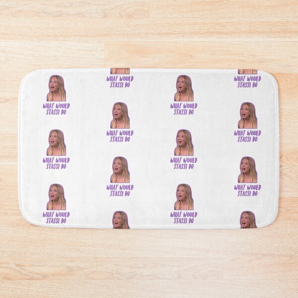 Item preview, What Would Stassi Do - Funny Meme Quote Sticker Wine Moments Stassi Schroeder Lisa Vanderpump Bravo Real Housewives Merch Fan Art Christmas Present Gifts Tom Jax Brittany Season Birthday Book designed and sold by qualityprinting.