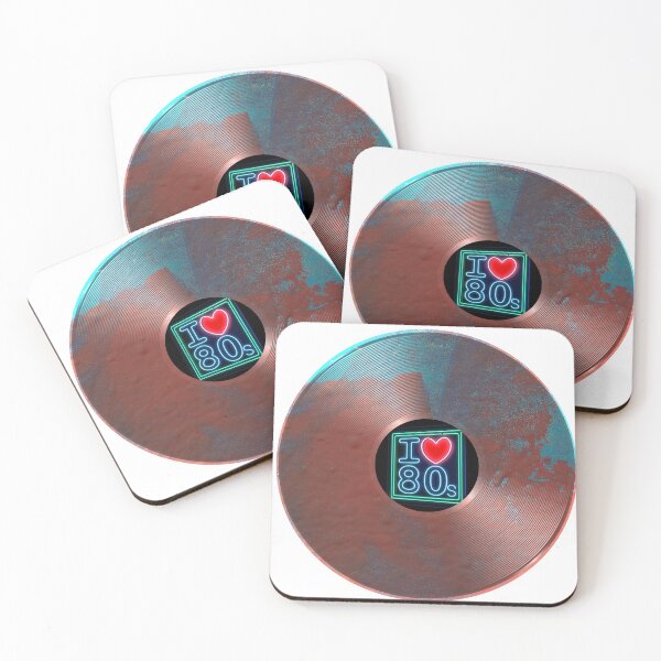 Item preview, 80's Vinyl Record - Retro 80's Print designed and sold by ChartGifts.