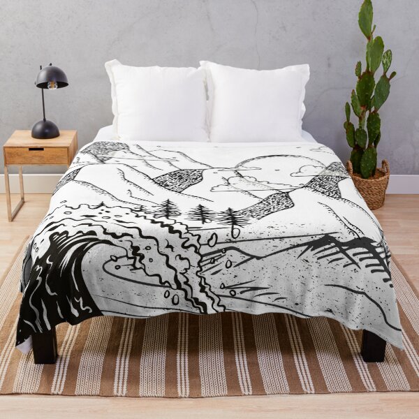 Item preview, When The Wave Hit The Mountains designed and sold by Aldo Daci.
