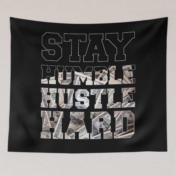 Item preview, Stay humble hustle hard  designed and sold by mermaidselina.