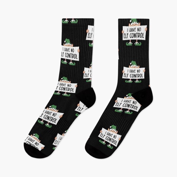 Item preview, I Have No Elf Control during the Christmas holiday season designed and sold by bonmotto.