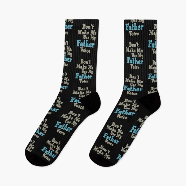 Item preview, Don't Make Me Use My Father Voice, Cute Funny Gift Idea For Dad designed and sold by awesomedraw.