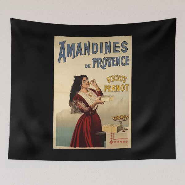 Item preview, retro amandines de provence biscuits pernot designed and sold by CorasPosters.